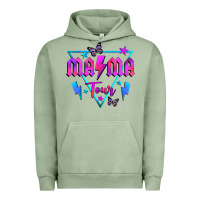 Pigment Oil Green mama tour front Urban Hoodie - JahusDesignShop