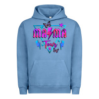 Pigment Pebble Blue mama tour front Urban Hoodie - JahusDesignShop