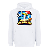 White #woody woodpecker character Heavyweight Hoodie - longCreatives