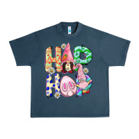 Midnight Navy Hop hop Easter gnomies Easter Day Urban Heavy Tee - CowGirlArtShop