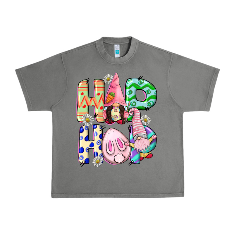Hop Hop Easter Gnomies Easter Day Urban Heavy Tee by CowGirlArtShop | Teevron