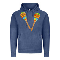 Vintage Denim maracas fa element Vintage Hoodie - FaDigitalArtStudio