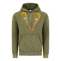Vintage Olive maracas fa element Vintage Hoodie - FaDigitalArtStudio