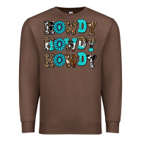 Chestnut howdy howdy howdy Premium Sweatshirt - AdoDesignShop