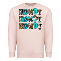 Pale Pink howdy howdy howdy Premium Sweatshirt - AdoDesignShop