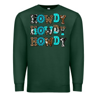 Sports Green howdy howdy howdy Premium Sweatshirt - AdoDesignShop