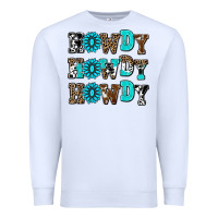 White howdy howdy howdy Premium Sweatshirt - AdoDesignShop