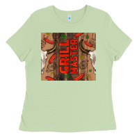 Matcha grill master with bull skull Ladies Tee - TumblerDesignByShophia
