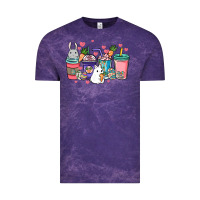 Cloud Purple Easter Day coffee drink Vintage Tee - HowdyJamesFarm