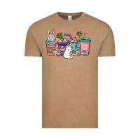 Vintage Coffee Easter Day coffee drink Vintage Tee - HowdyJamesFarm
