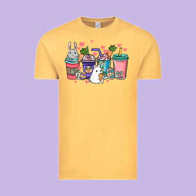 Easter Day Coffee Drink Vintage Tee Designed By Howdyjamesfarm