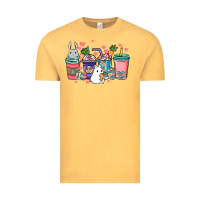 Vintage Mustard Easter Day coffee drink Vintage Tee - HowdyJamesFarm