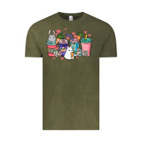 Vintage Olive Easter Day coffee drink Vintage Tee - HowdyJamesFarm