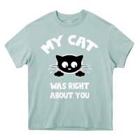 Arona My Cat Was Right About You Heavy Core Tee - Bettercallsaul