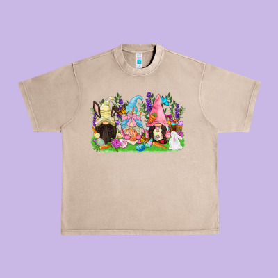 Easter Gnomes Easter Day Urban Heavy Tee Designed By Cowgirlartshop