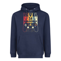 Navy level 34 unlocked shirt video gamer 34th birthday gifts tee t shirt Heavyweight Hoodie - longCreatives