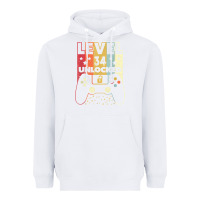 White level 34 unlocked shirt video gamer 34th birthday gifts tee t shirt Heavyweight Hoodie - longCreatives