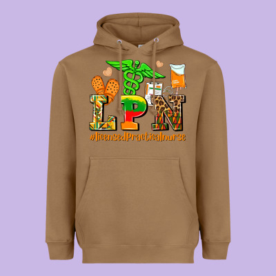 Lpn Juneteenth Licensed Practical Nurse Heavyweight Hoodie Designed By Adodesignshop