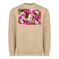 Guinea Pig Flowers Heavyweight Sweatshirt | Teevron