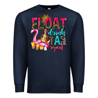 Navy float drink tan repeat Premium Sweatshirt - AdoDesignShop