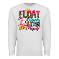 Oatmeal Heather float drink tan repeat Premium Sweatshirt - AdoDesignShop