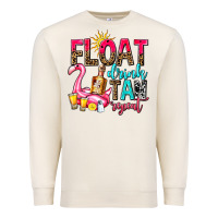 Sandshell float drink tan repeat Premium Sweatshirt - AdoDesignShop