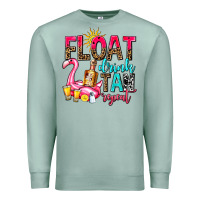 Seafoam float drink tan repeat Premium Sweatshirt - AdoDesignShop