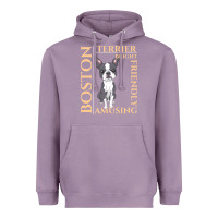 Lavender boston terrier t  shirt boston terrier dog traits gift t  shirt Heavyweight Hoodie - longCreatives