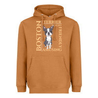 Meerkat boston terrier t  shirt boston terrier dog traits gift t  shirt Heavyweight Hoodie - longCreatives