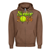 Chestnut tennis senior 2024 Zipper Hoodie - BarkalooDesign