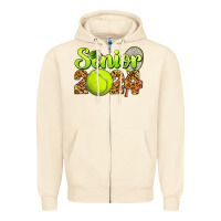 Sandshell tennis senior 2024 Zipper Hoodie - BarkalooDesign