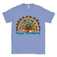 Colony Blue Happy thanksgiving rainbow Classic Tee - Artiststas