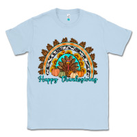 Happy Thanksgiving Rainbow Classic Tee | Teevron