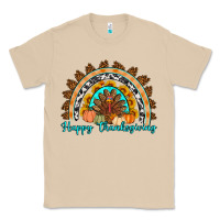 Mushroom Happy thanksgiving rainbow Classic Tee - Artiststas