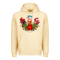 Pina Colada Chickens Christmas Premium Hoodie - CowhideDigitalArt
