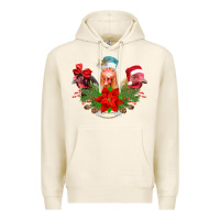 Tofu Chickens Christmas Premium Hoodie - CowhideDigitalArt