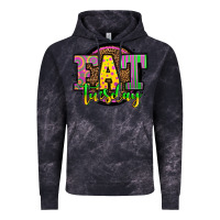 Cloud Black mardi gras fat tuesday Vintage Hoodie - OliviaCreatesArt
