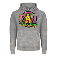 Cloud Rock mardi gras fat tuesday Vintage Hoodie - OliviaCreatesArt