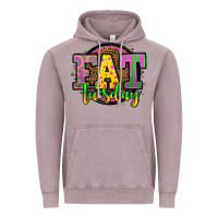 Mardi Gras Fat Tuesday Vintage Hoodie | Teevron