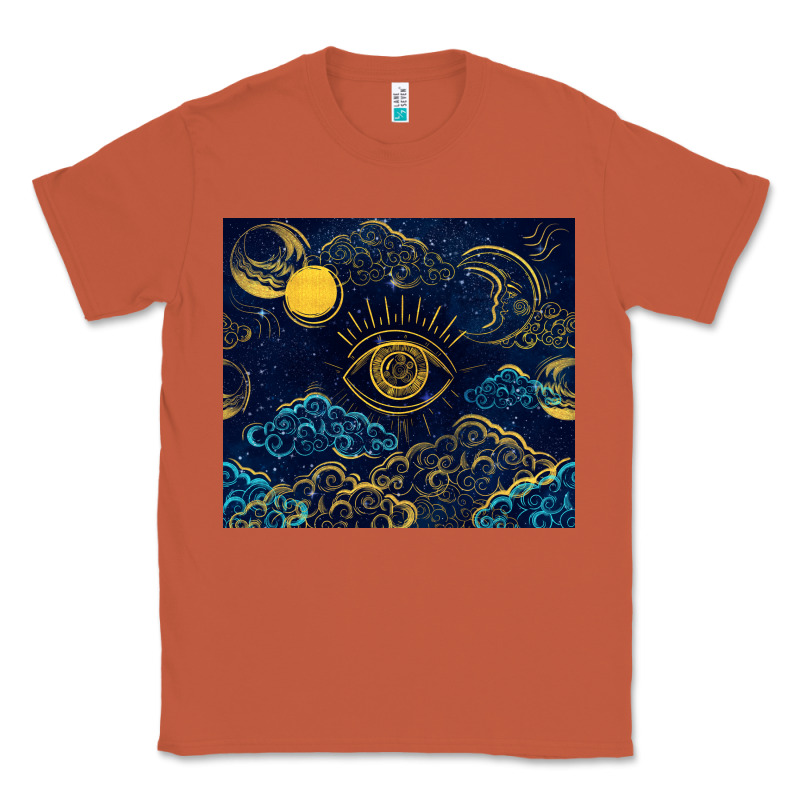 Evil Eye Moon Classic Tee by TumblerDesignByShophia | Teevron