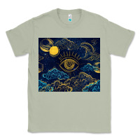 Matcha evil eye moon Classic Tee - TumblerDesignByShophia