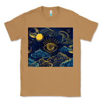 Toasted Coconut evil eye moon Classic Tee - TumblerDesignByShophia