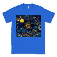 True Royal evil eye moon Classic Tee - TumblerDesignByShophia