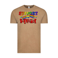 Vintage Coffee Support squad pride Vintage Tee - CowGirlArtShop