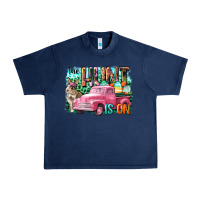 Navy The hunt is on Easter Day Urban Heavy Tee - CowGirlArtShop
