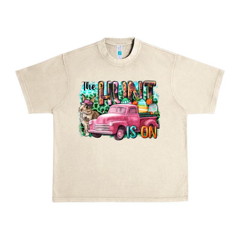 The Hunt Is On Easter Day Urban Heavy Tee by CowGirlArtShop | Teevron