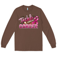 Chestnut Tackle cancer Football Long Sleeve Tee - FaDigitalArtStudio