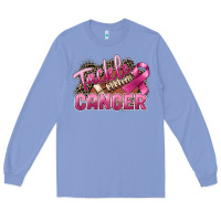 Colony Blue Tackle cancer Football Long Sleeve Tee - FaDigitalArtStudio