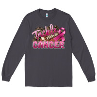 Smoke Tackle cancer Football Long Sleeve Tee - FaDigitalArtStudio