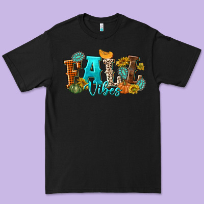 Fall Vibes Premium Tee Designed By Texasbilliewilder